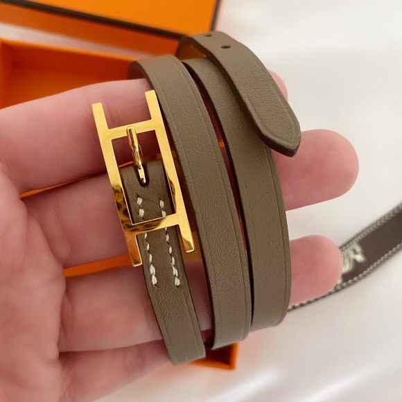 Hermes Hapi 3 Bracelet Medium Model, T1 - Picture 3 of 15